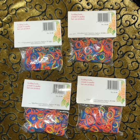 Assorted Rubber Bands 4 Pack - Picture 2 of 3